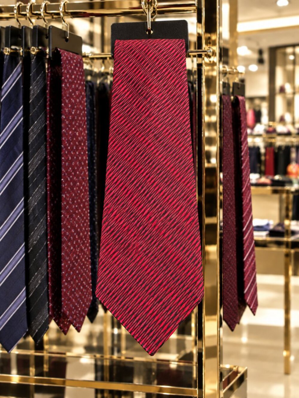 Croft & Barrow Men's Burgundy Textured Diagonal Stripe Silk Tie ✨VGUC✨